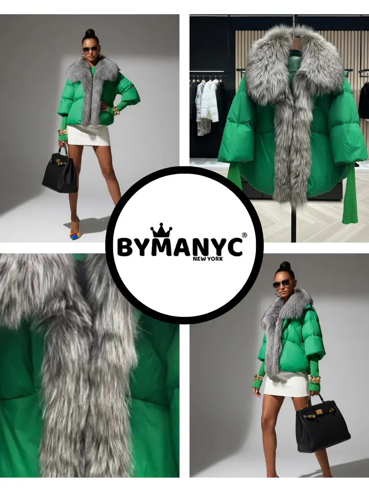 Lux Fur-Trimmed Puffer • THE PLAZA New Collection BYMANYC ® New York by BYMANYC ® New York