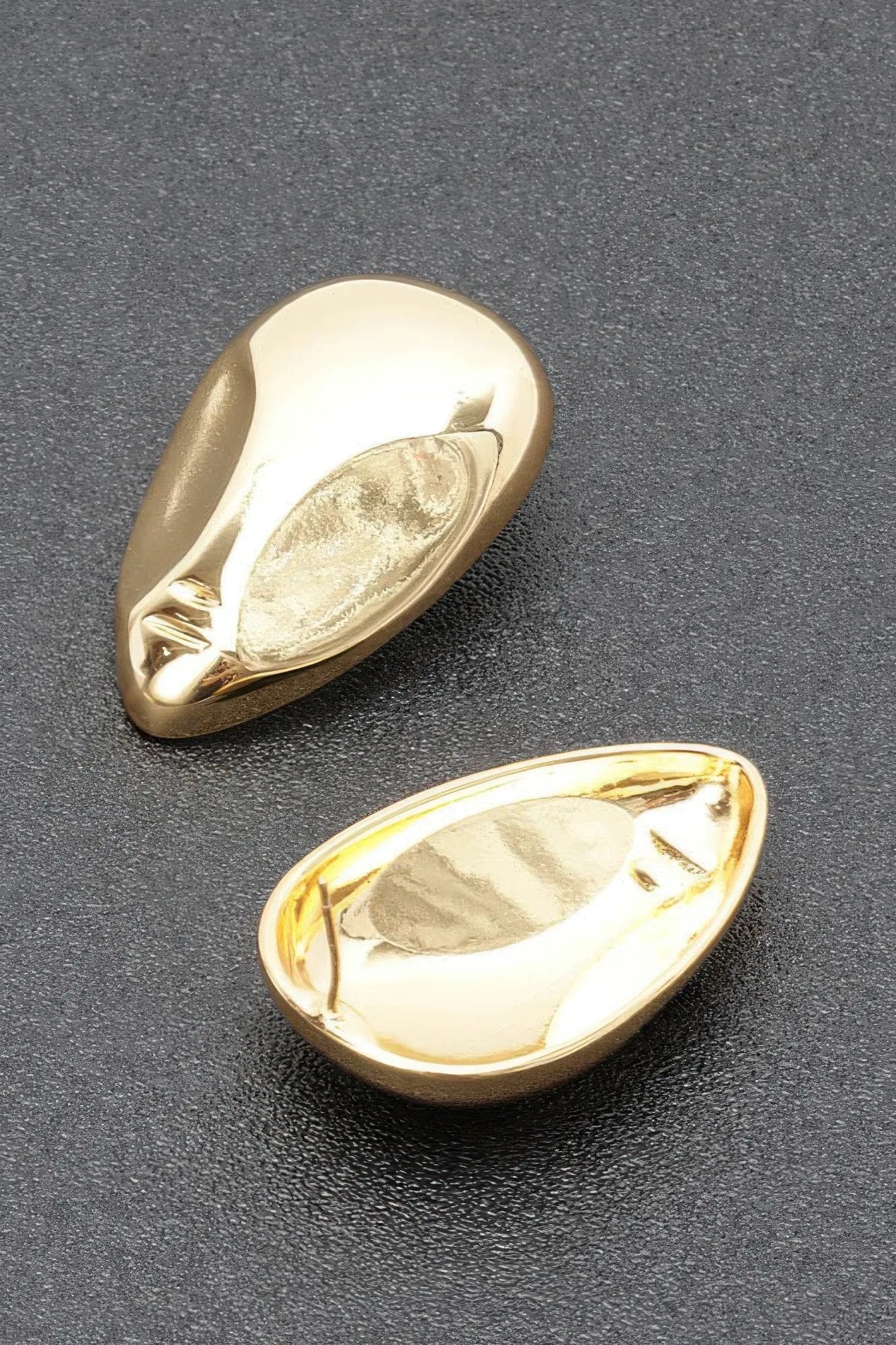 MADISON Gold Plated Metal Earrings: NYFW BYMANYC ® New York by BYMANYC ® New York