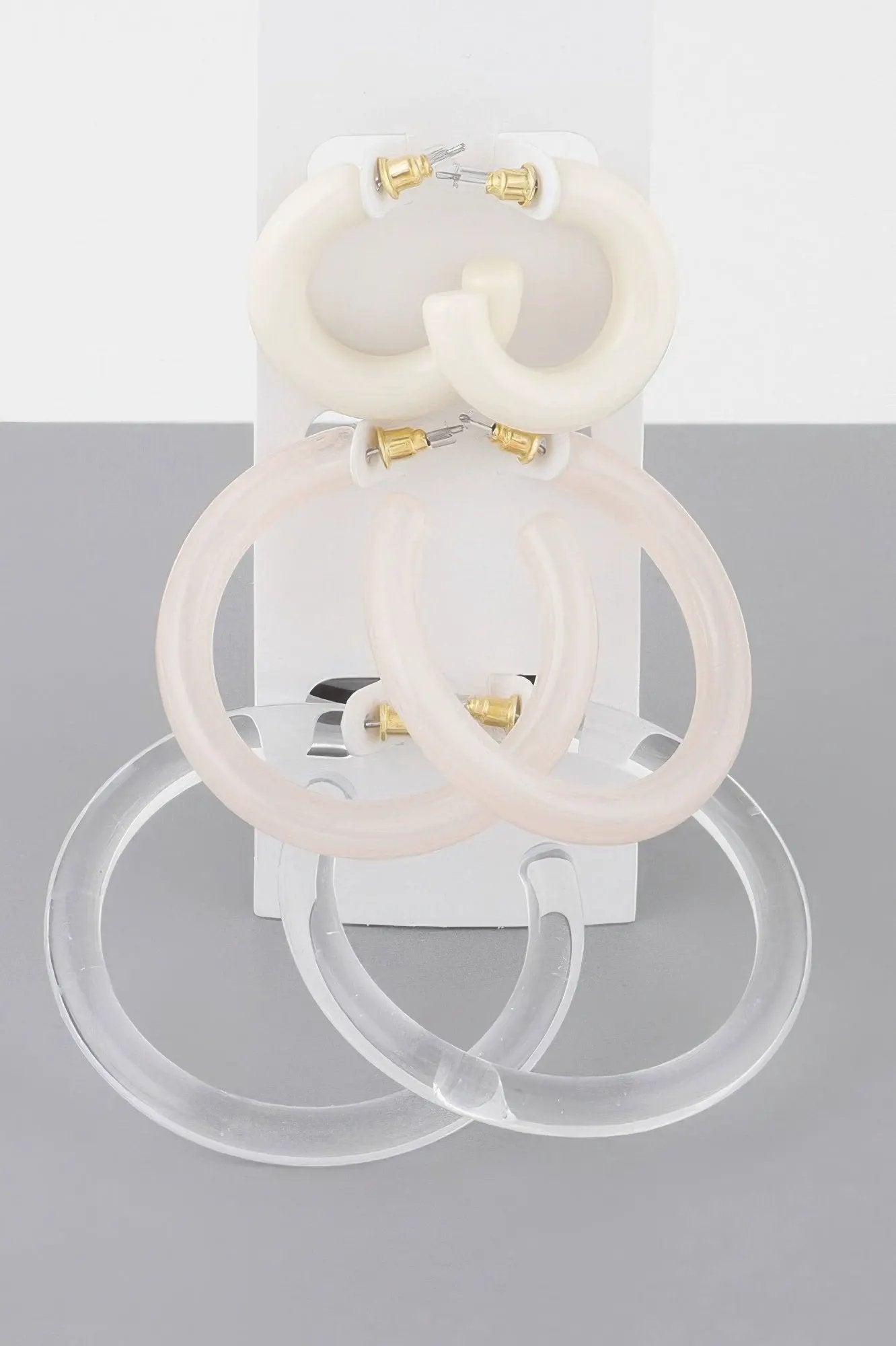 MADISON Multi Solid Hoop Earrings Set: NYFW BYMANYC ® New York by BYMANYC ® New York