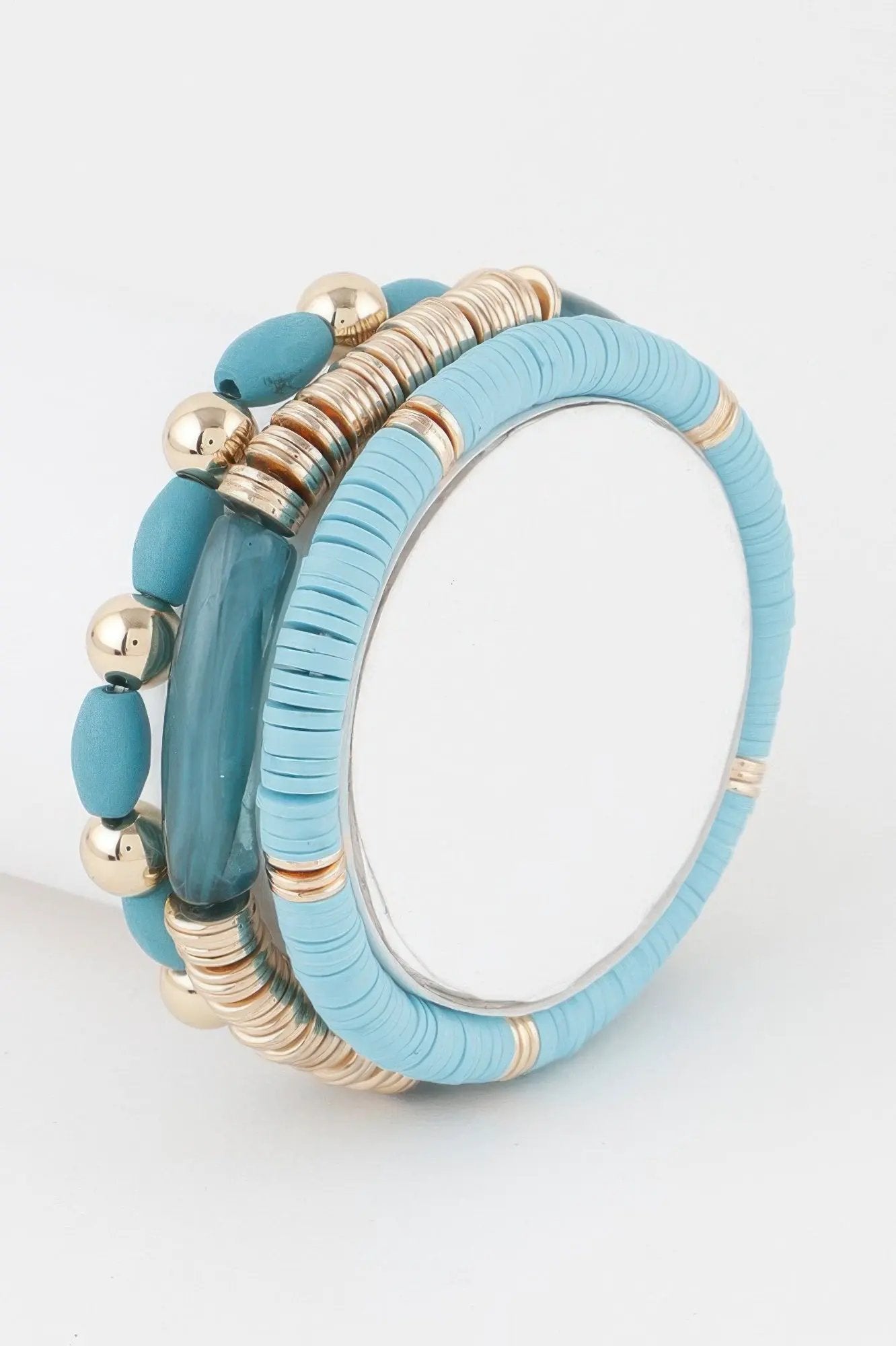 MADISON Triple Layered Bead Bracelet - New Collection Los Angeles - BYMANYC ® New York by BYMANYC ® New York