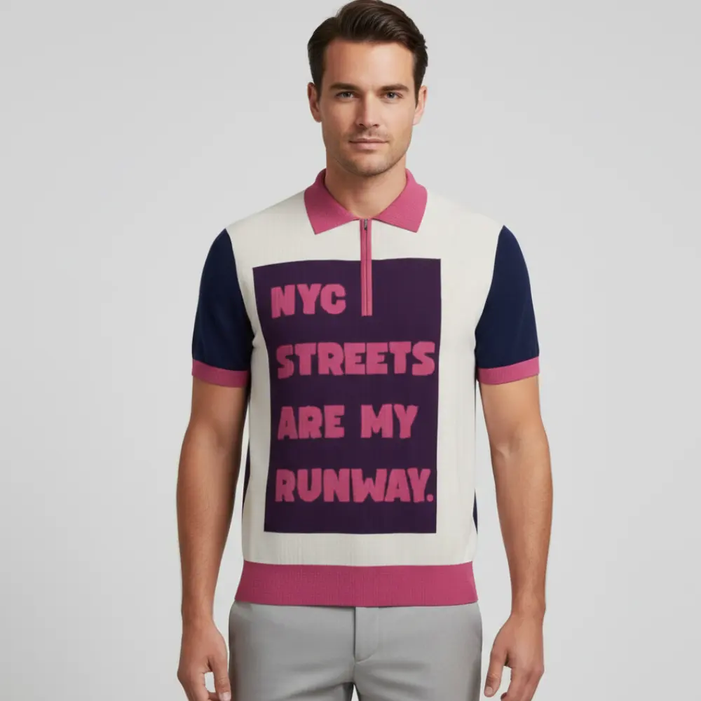 MEATPACKING Cashmere Polo BYMANYC ® New York by BYMANYC ® New York