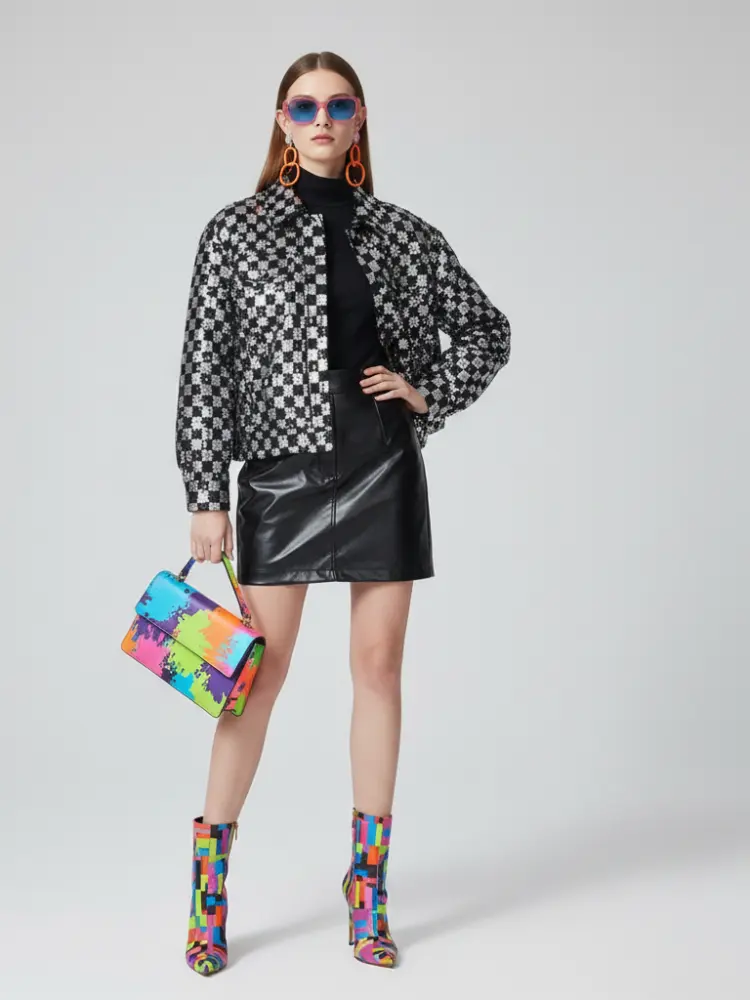 MEATPACKING Sequin Tuxedo Blazer Jacket BYMANYC ® New York by BYMANYC ® New York