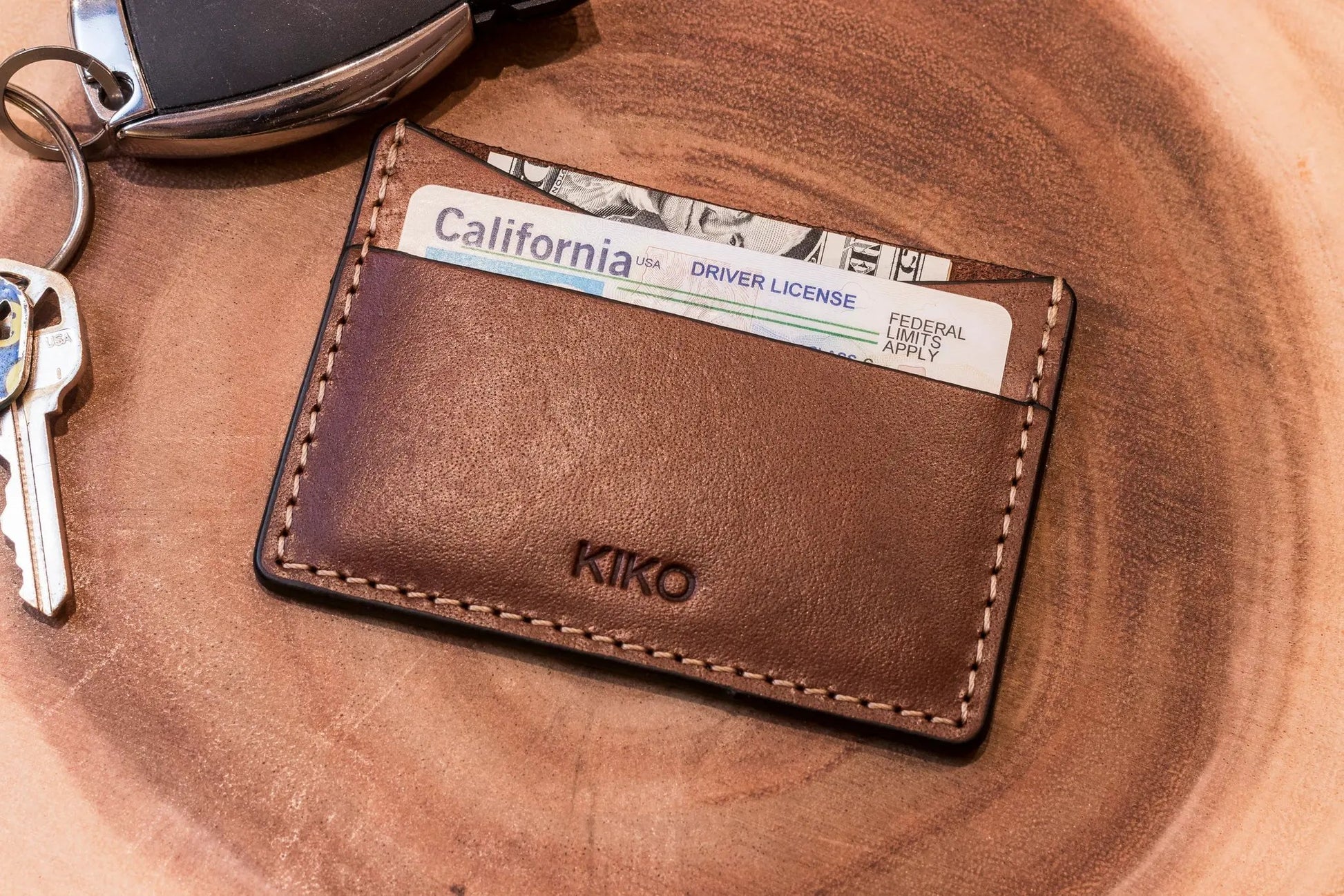Leather Card Holder by Kiko Leather