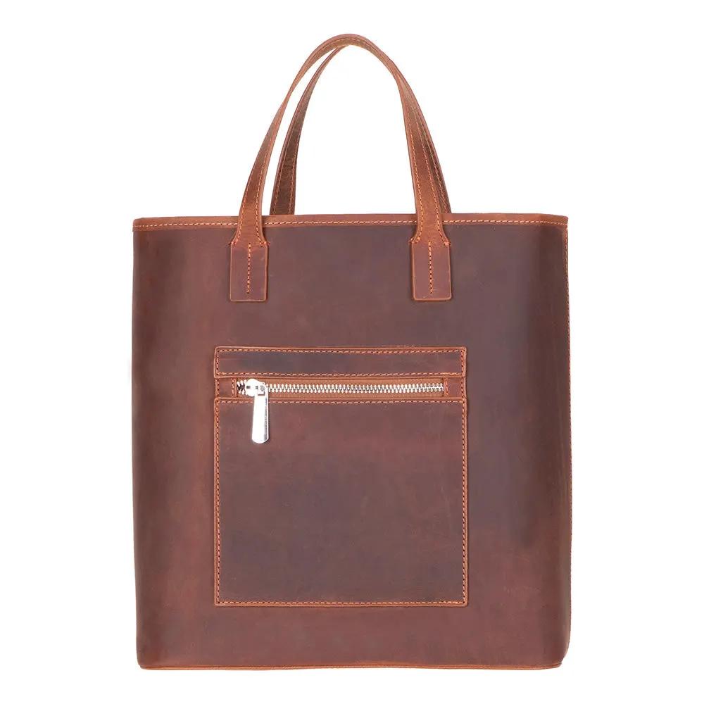 Mesa Leather Tote Bag for Women – Genuine Leather | TORONATA by TORONATA