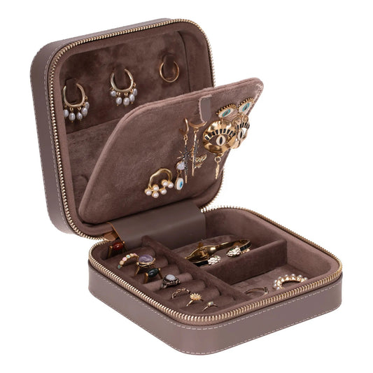 Eufaula Leather Jewelry Box by TORONATA