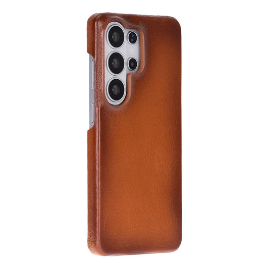 Marion Samsung Galaxy S26 Ultra Leather Case – Genuine Leather Slim Cover by TORONATA
