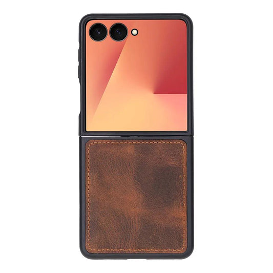 Miami Galaxy Z Flip 7 Leather Case | Slim Genuine Leather by TORONATA