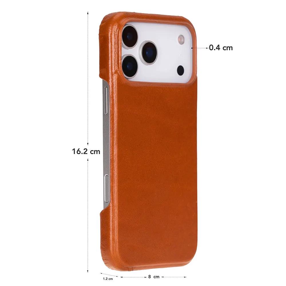 Bisbee iPhone 18 Pro Max Full-Grain Leather Case by TORONATA