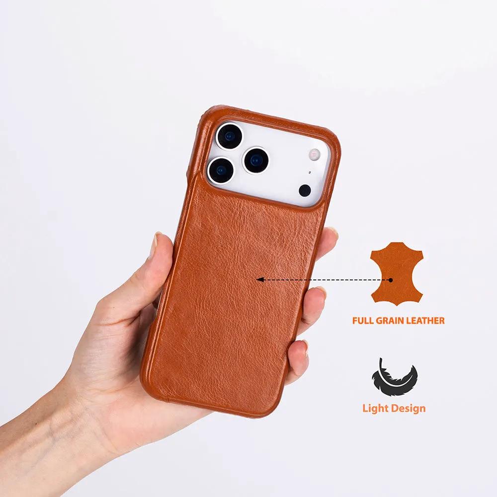 Bisbee iPhone 18 Pro Full-Grain Leather Case by TORONATA