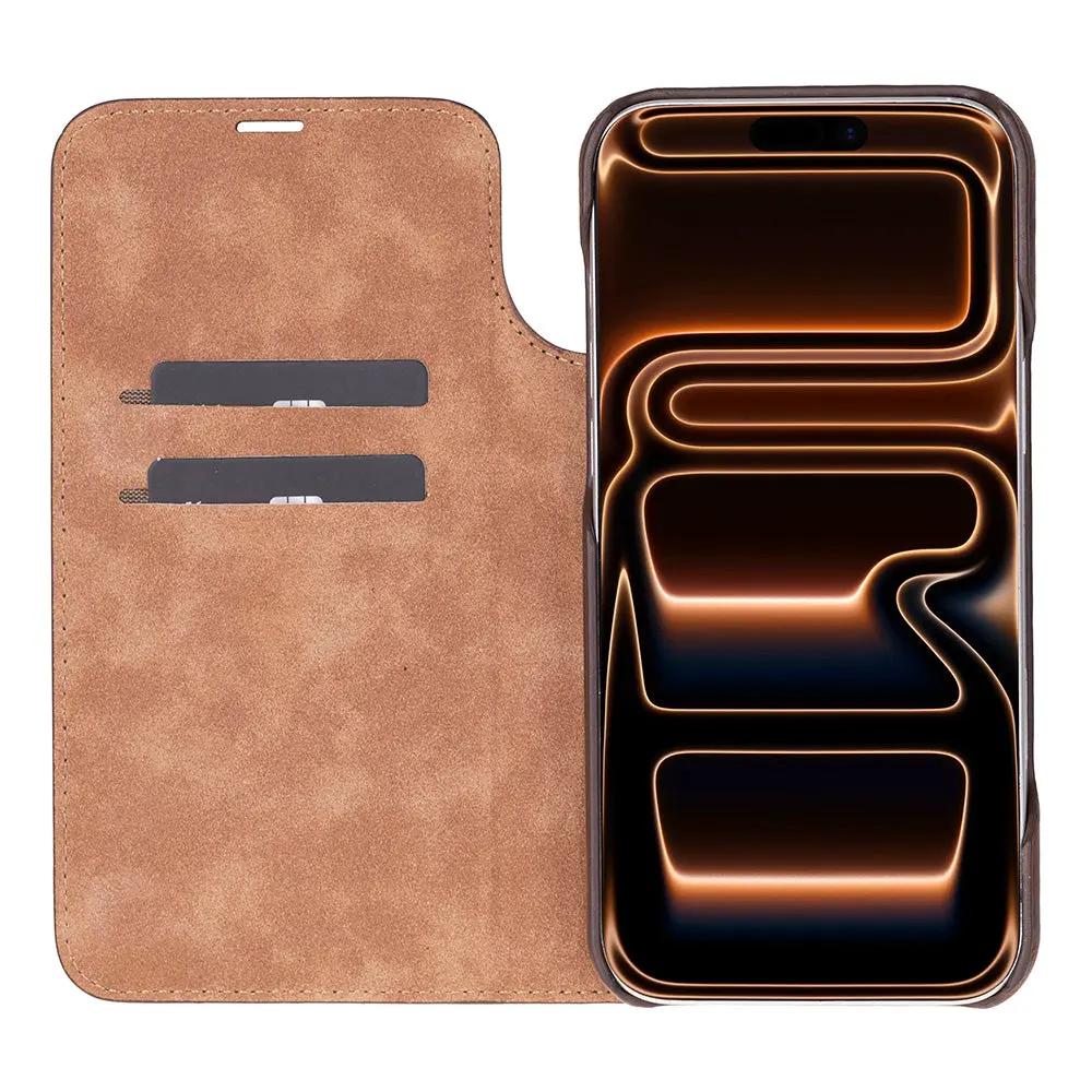 Decatur iPhone 18 Full-Grain Leather Folio Case by TORONATA