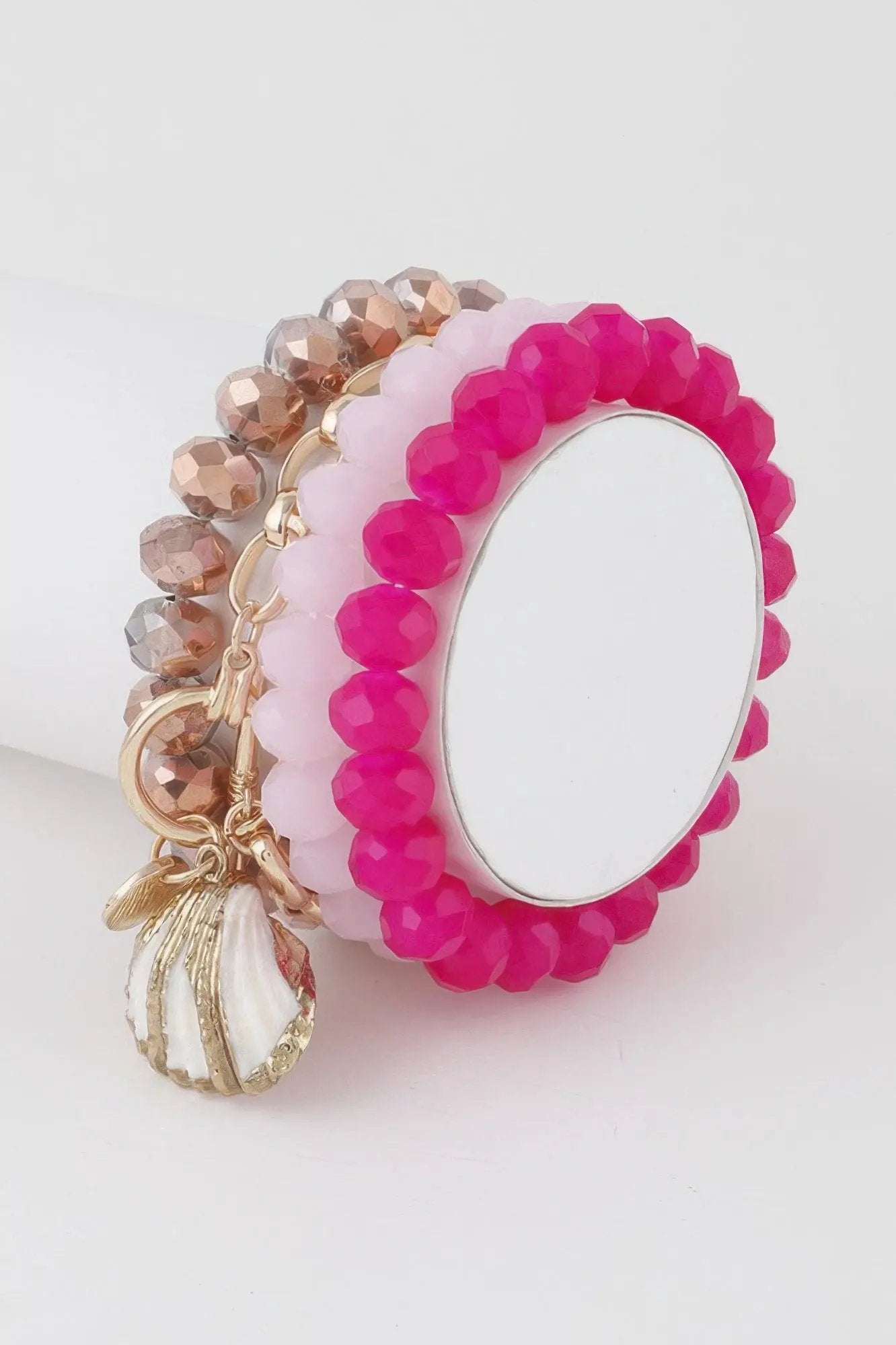 MONTAUK Seashell Crystal Bracelet | Coastal Luxe BYMANYC ® New York by BYMANYC ® New York