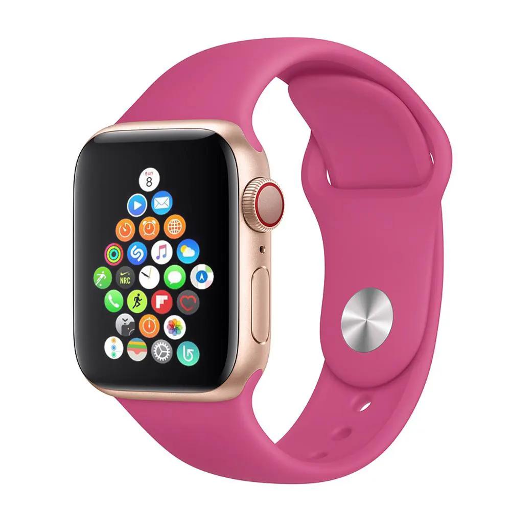 Silicon Apple Watch Band - Dragon Fruit by Savoy Active