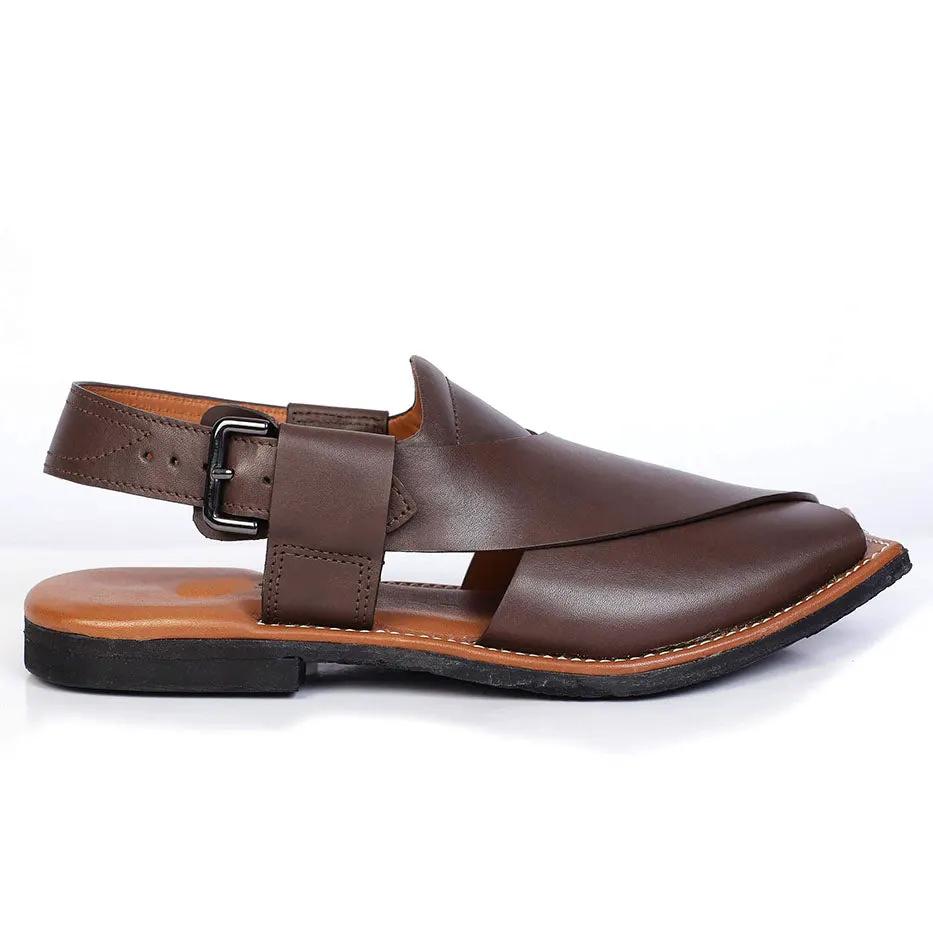 Maestro Mens Cowhide Leather Sandals Peshawari Chappal by Inland Leather