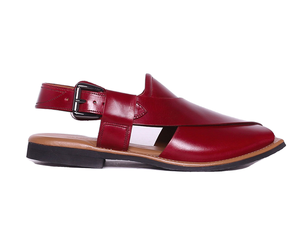 Maestro Mens Cowhide Leather Sandals Peshawari Chappal by Inland Leather