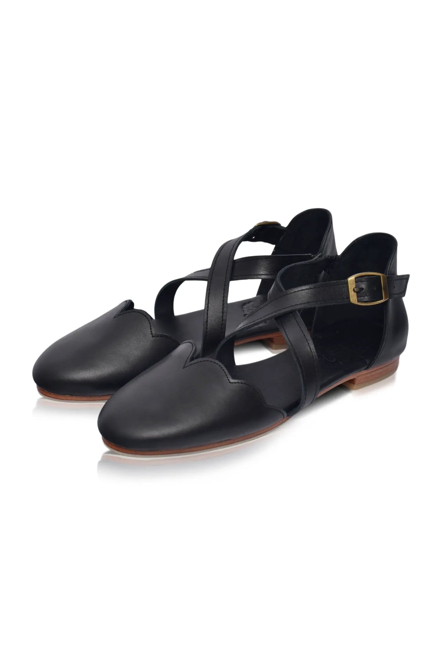 Mangrove Leather Flats (Sz. 7.5) by ELF
