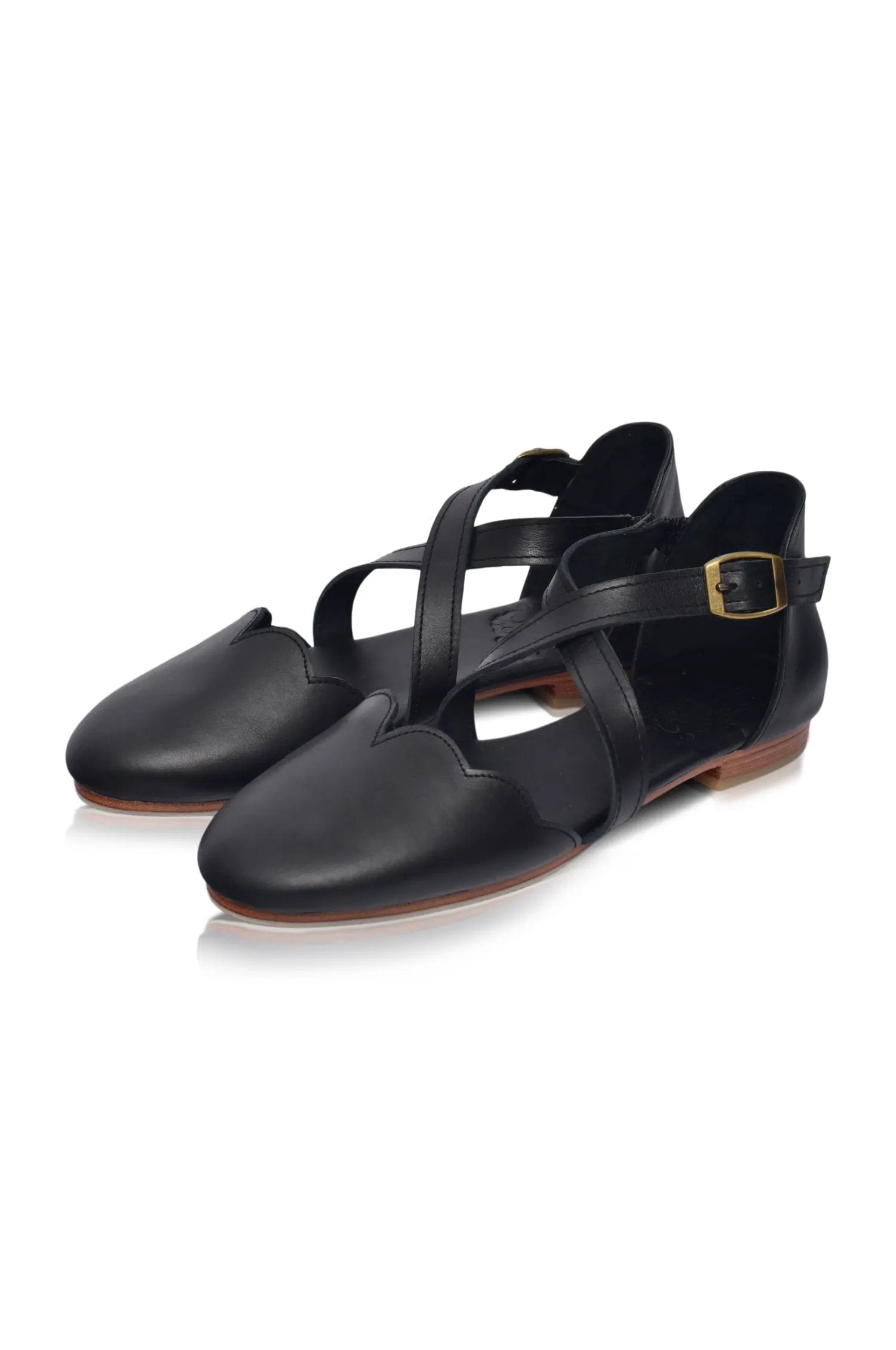 Mangrove Leather Flats (Sz. 7.5) by ELF