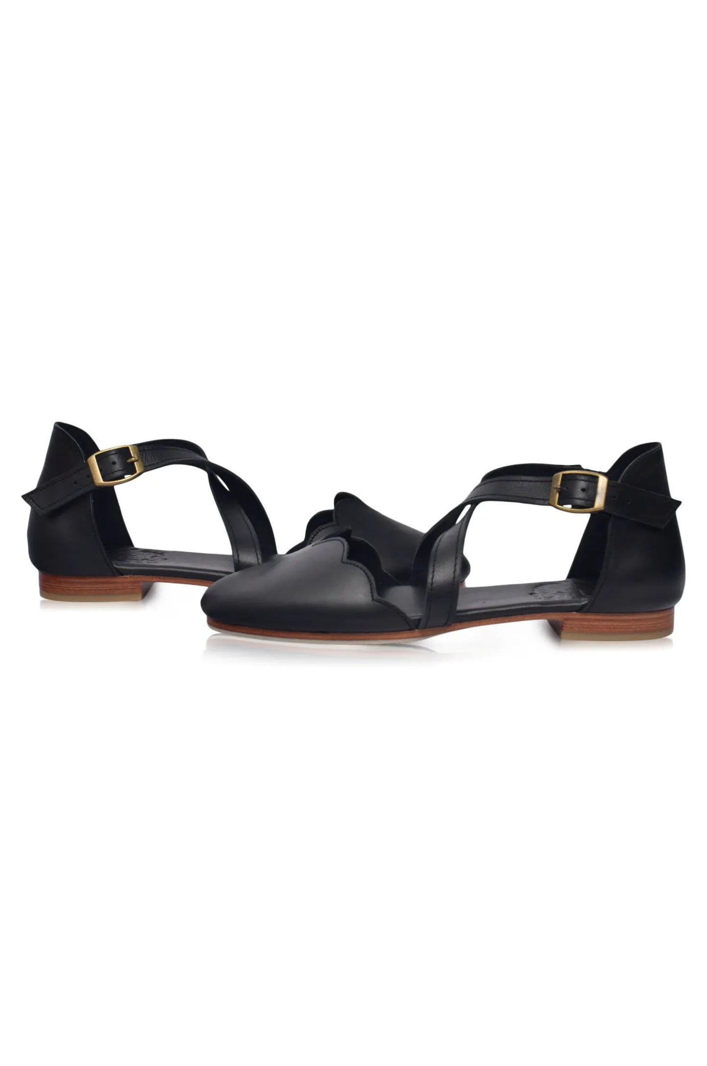 Mangrove Leather Flats (Sz. 7.5) by ELF
