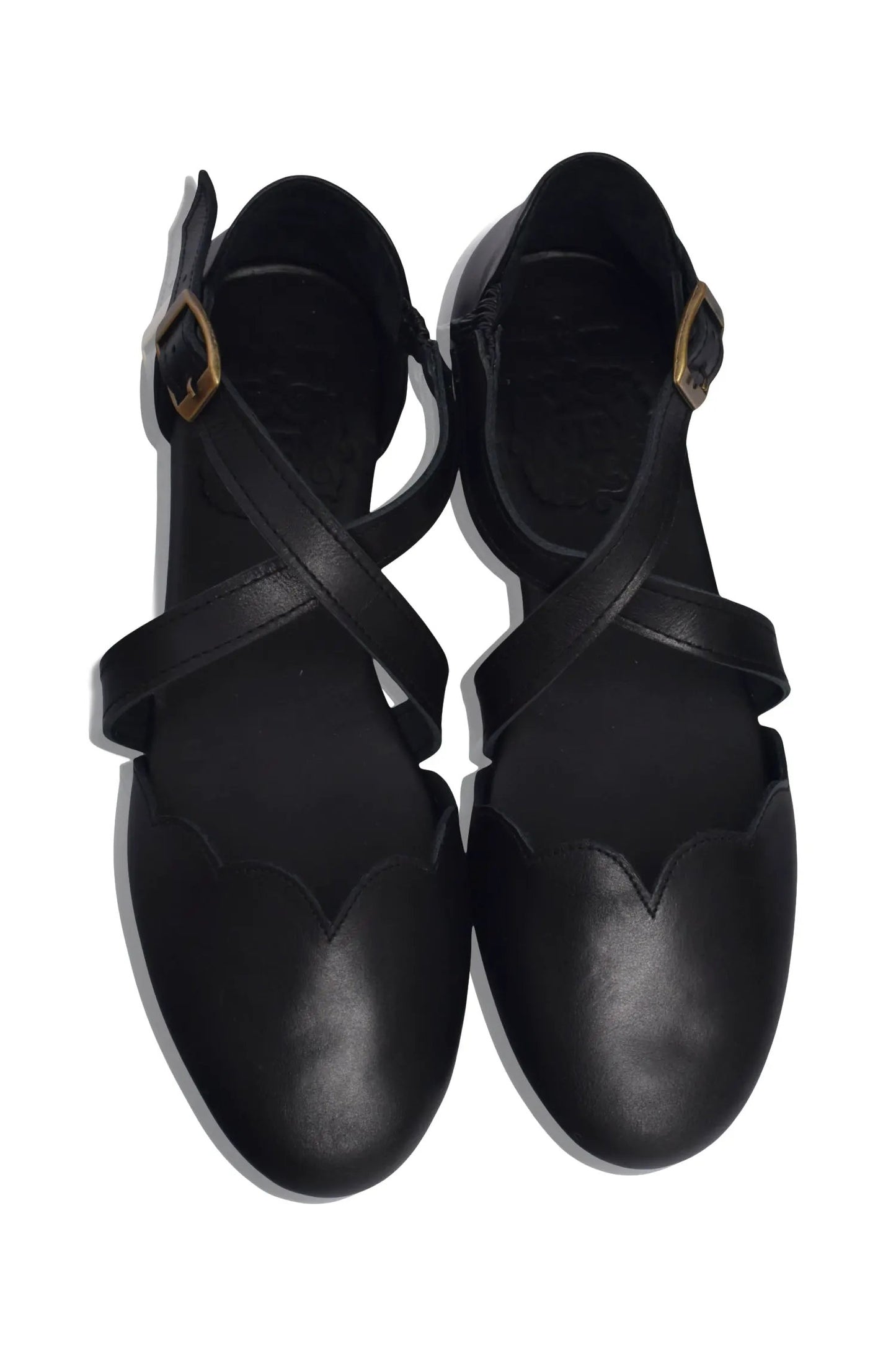 Mangrove Leather Flats (Sz. 7.5) by ELF