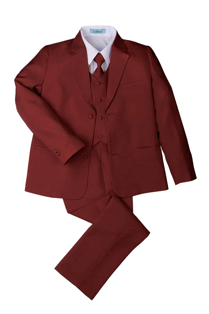 "Mason" Kids Suit (5-Piece Set) by Tux-USA