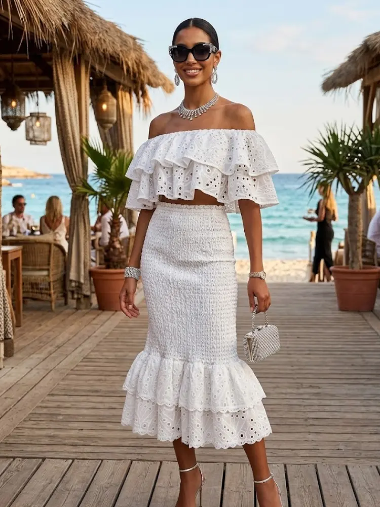 Matching Set Women's CALA DE SANT VICENT New Collection - Summer in IBIZA - BYMANYC ® New York by BYMANYC ® New York