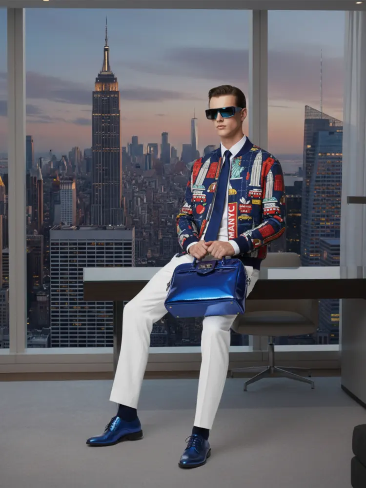 Men's CHELSEA Bomber Jacket BYMANYC ® New York by BYMANYC ® New York