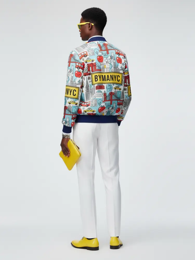 Men's GREENWICH Bomber Jacket BYMANYC ® New York by BYMANYC ® New York