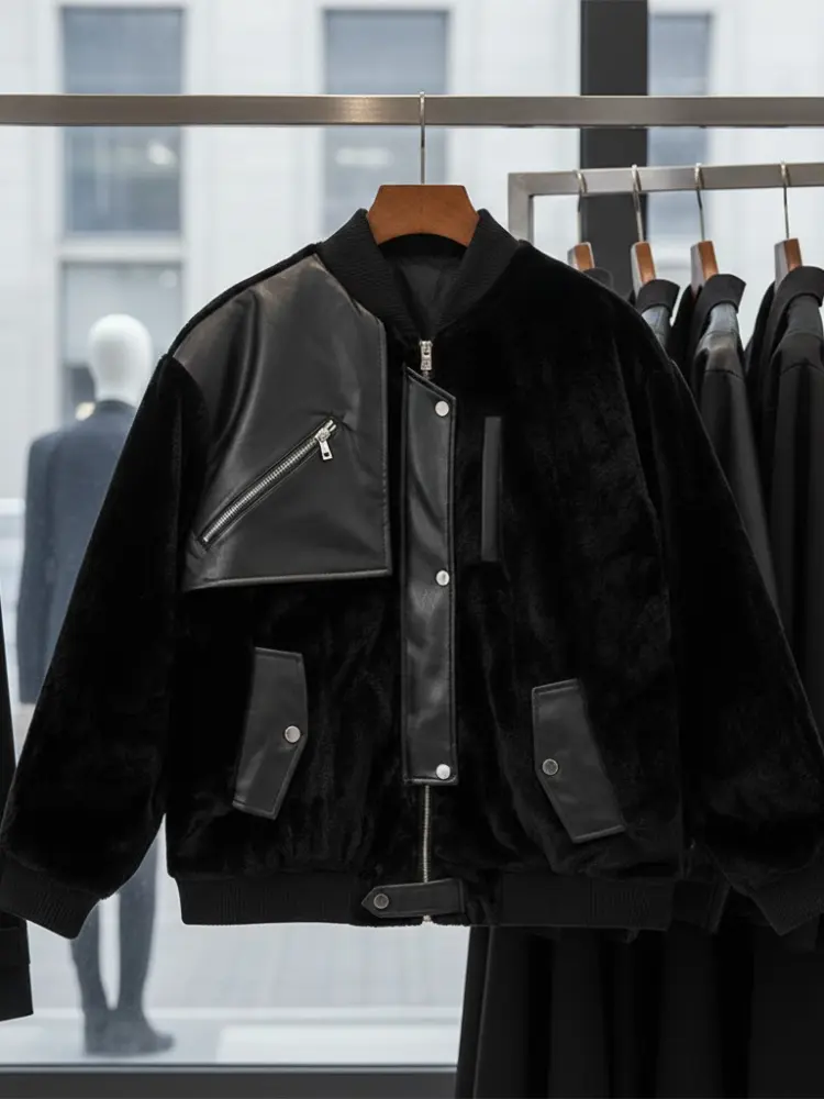 Men's Jacket VEGAN HARLEM NYFW Colecction BYMANYC ® New York by BYMANYC ® New York