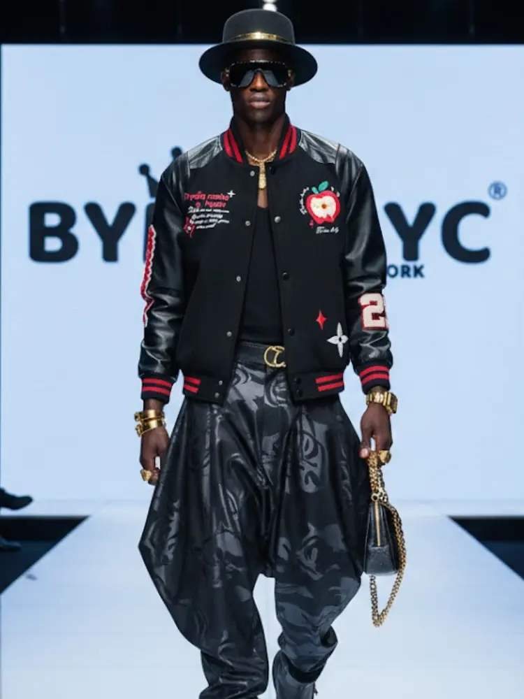 Men's Jacket VEGAN MANHATTAN NYFW Colecction BYMANYC ® New York by BYMANYC ® New York