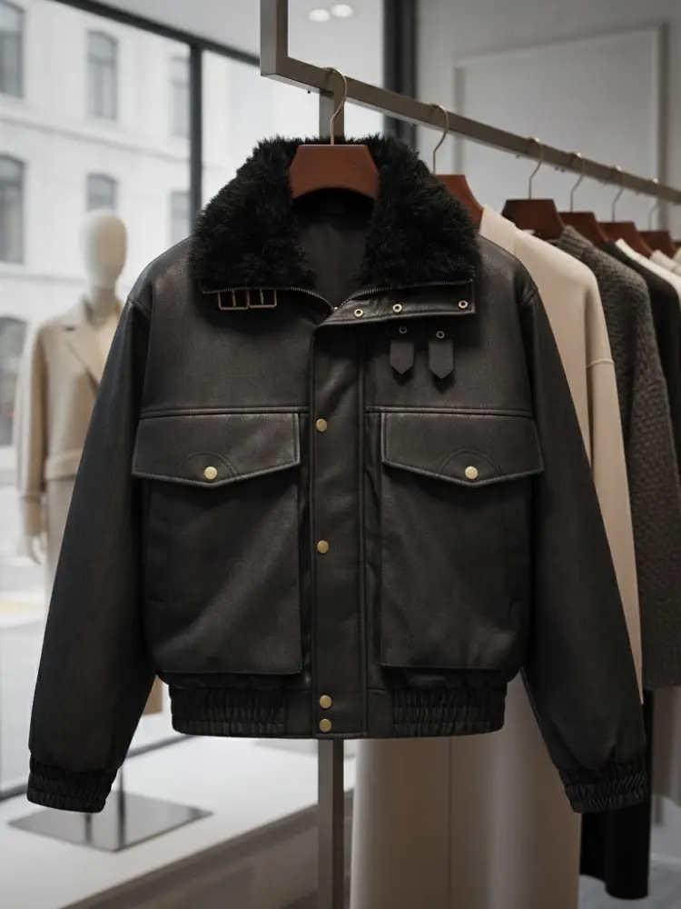 Men's Jacket VEGAN NOLITA NYFW Colecction BYMANYC ® New York by BYMANYC ® New York