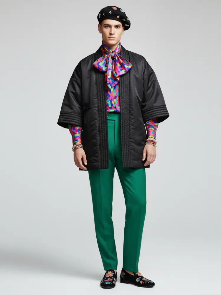 Men's Kimono Jacket NOHO COUTURE BYMANYC ® New York by BYMANYC ® New York
