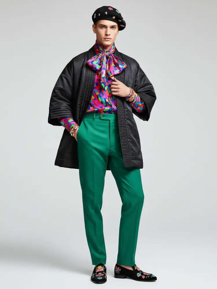 Men's Kimono Jacket NOHO COUTURE BYMANYC ® New York by BYMANYC ® New York
