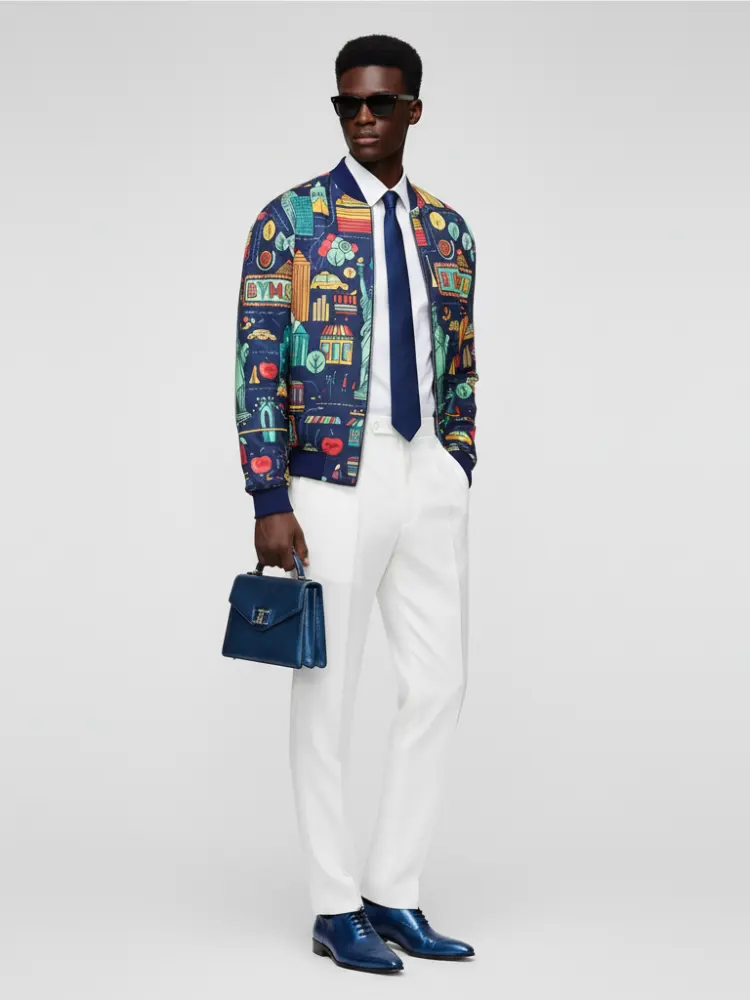 Men's MIDTOWN Bomber Jacket BYMANYC ® New York by BYMANYC ® New York
