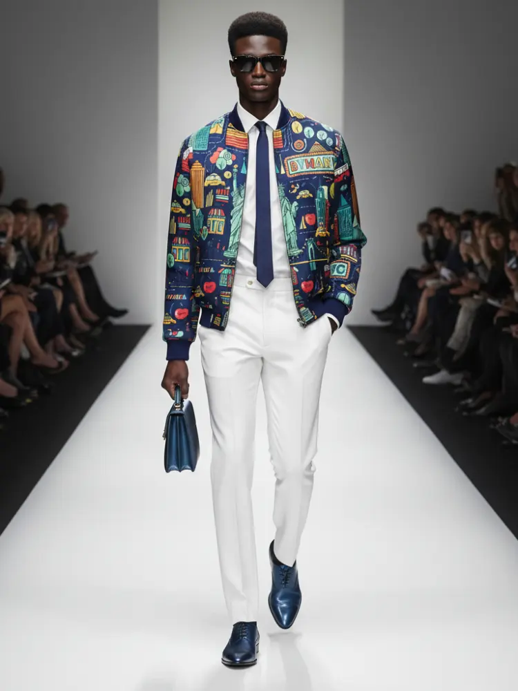 Men's MIDTOWN Bomber Jacket BYMANYC ® New York by BYMANYC ® New York