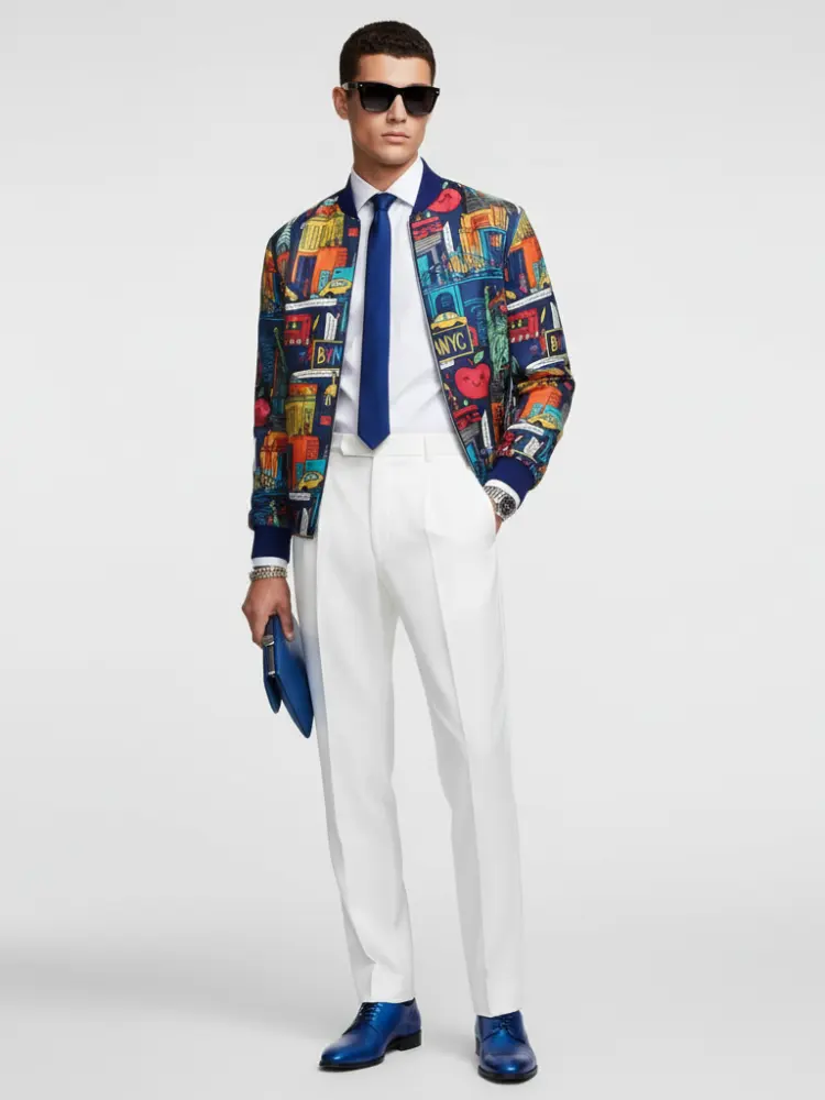 Men's SOHO Bomber Jacket BYMANYC ® New York by BYMANYC ® New York