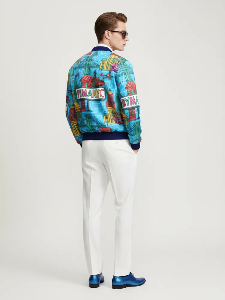 Men's TRIBECA Bomber Jacket BYMANYC ® New York by BYMANYC ® New York
