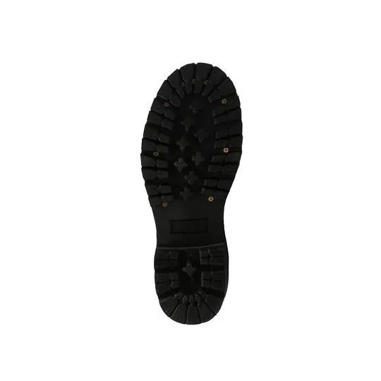 Men's 11" Engineer Boot Black Leather Boots by AdTec