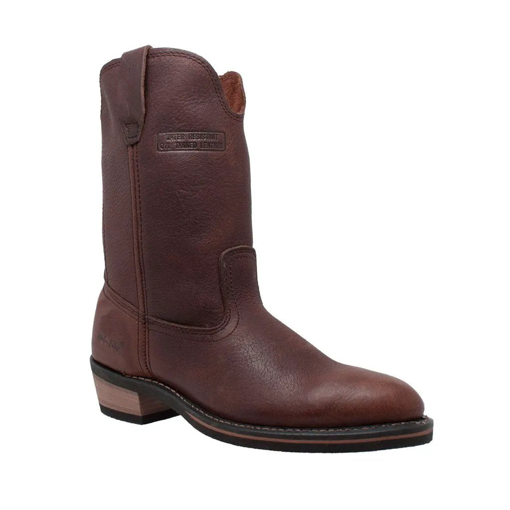 Men's 12" Reddish Ranch Wellington Leather Boots by AdTec