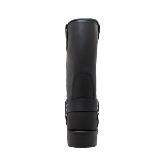 Men's 13" Harness Boot Black Leather Boots by AdTec