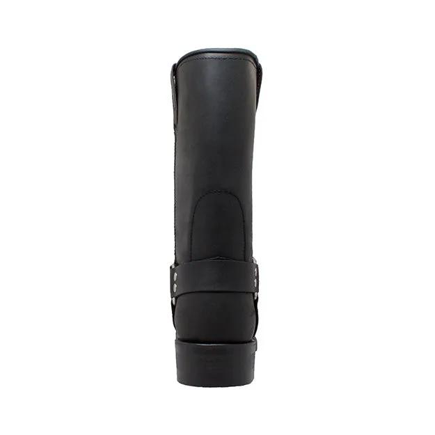 Men's 13" Side Zipper Boot Black by AdTec