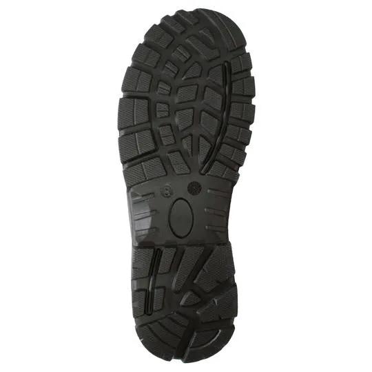 Men's 6" Black Waterproof Composite Toe Work Leather Boots by AdTec