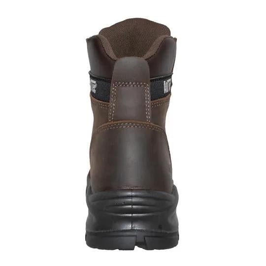 Men's 6" Brown Waterproof Composite Toe Work Leather Boots by AdTec