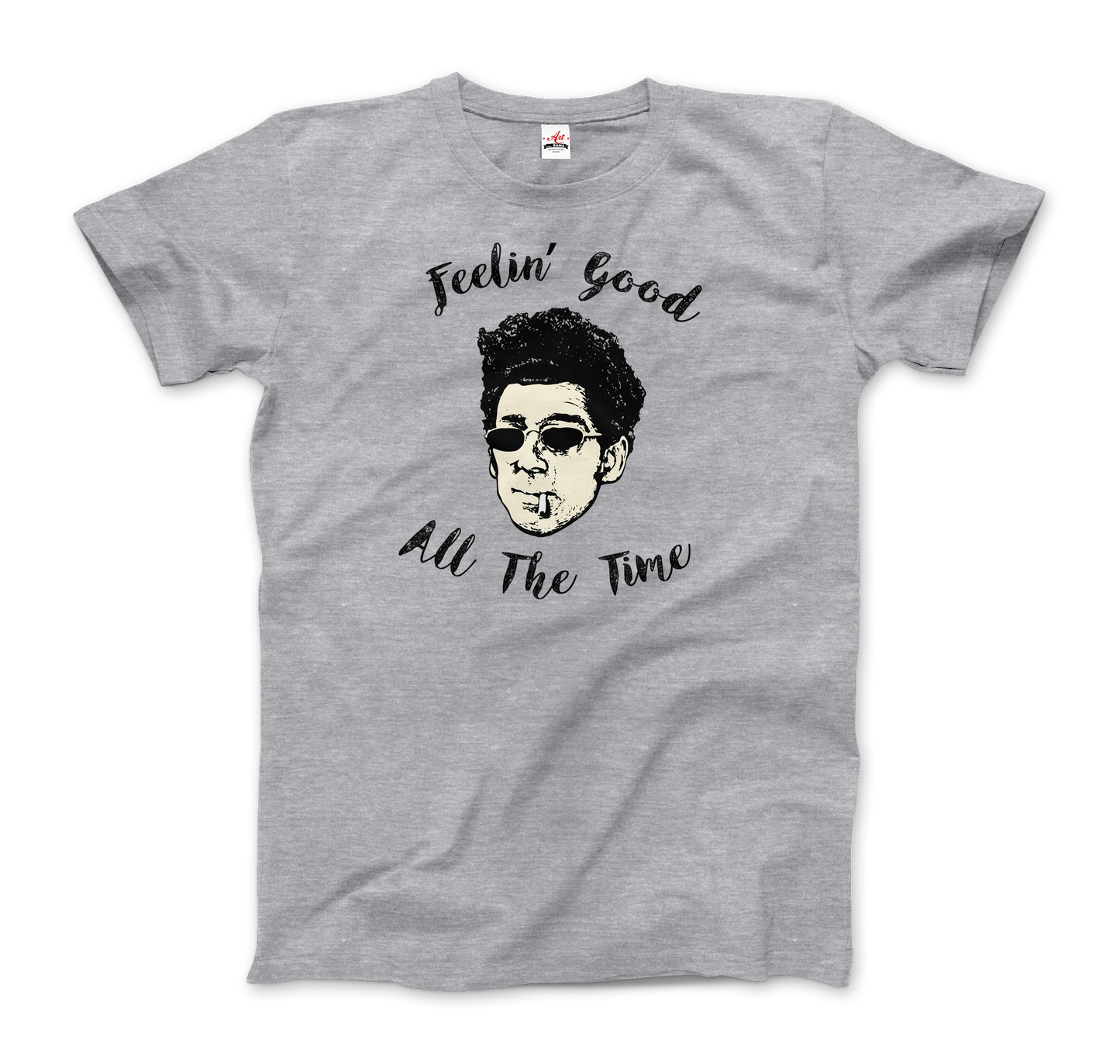 Cosmo Kramer, Feeling Good All the Time, Seinfeld t-shirt by Art-O-Rama Shop