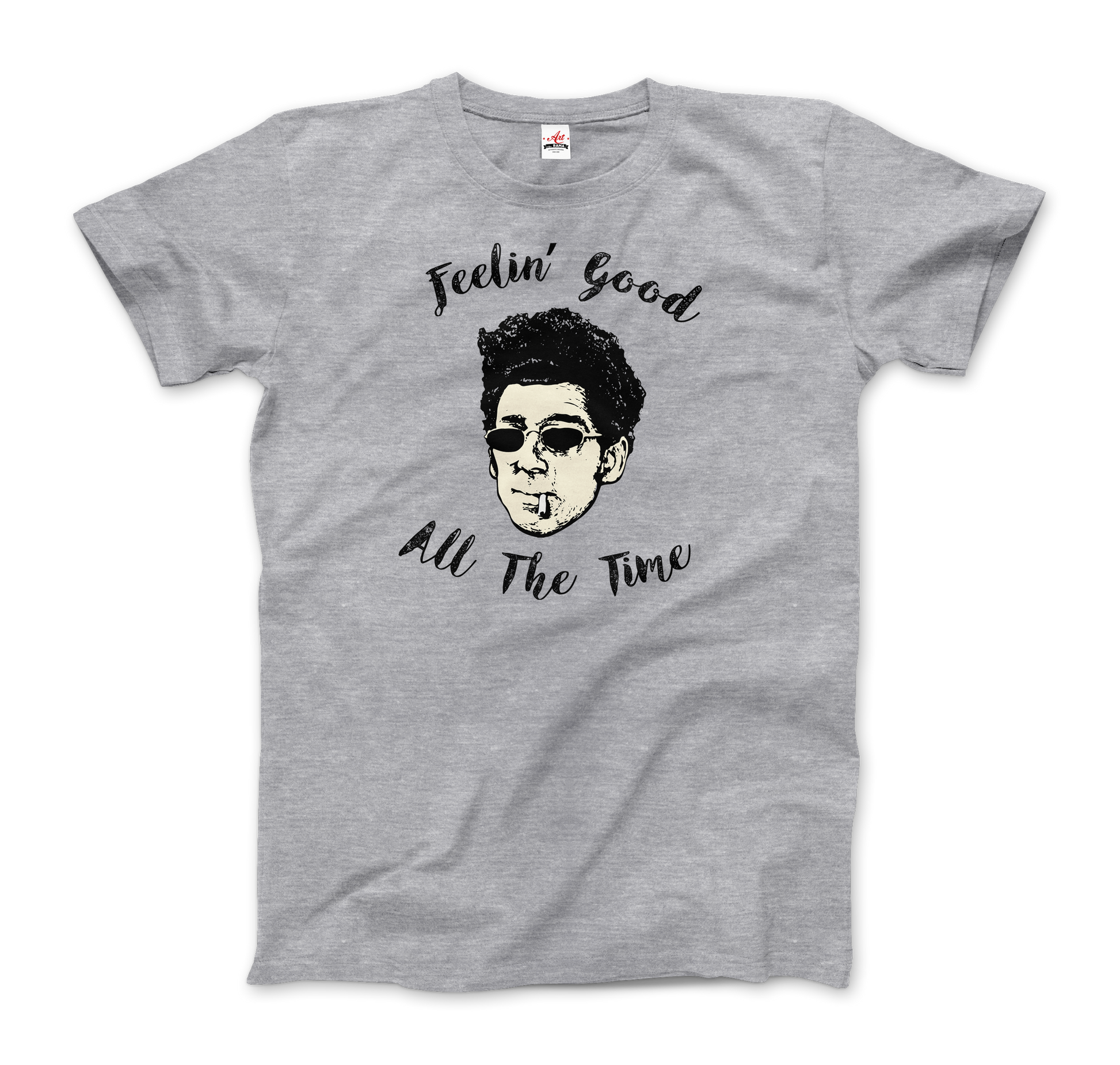 Cosmo Kramer, Feeling Good All the Time, Seinfeld t-shirt by Art-O-Rama Shop