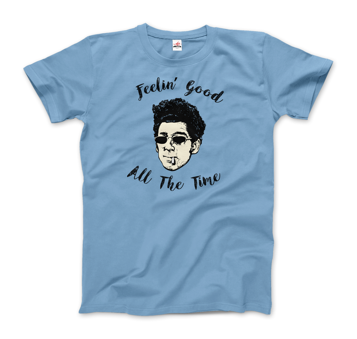 Cosmo Kramer, Feeling Good All the Time, Seinfeld t-shirt by Art-O-Rama Shop
