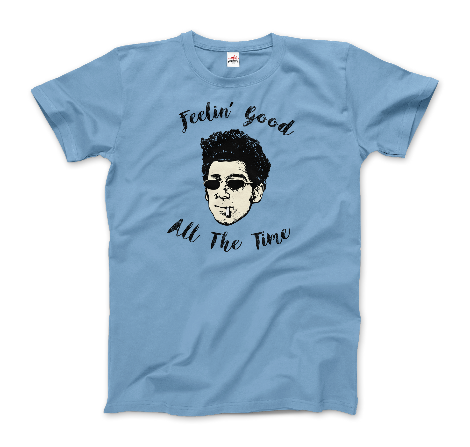 Cosmo Kramer, Feeling Good All the Time, Seinfeld t-shirt by Art-O-Rama Shop