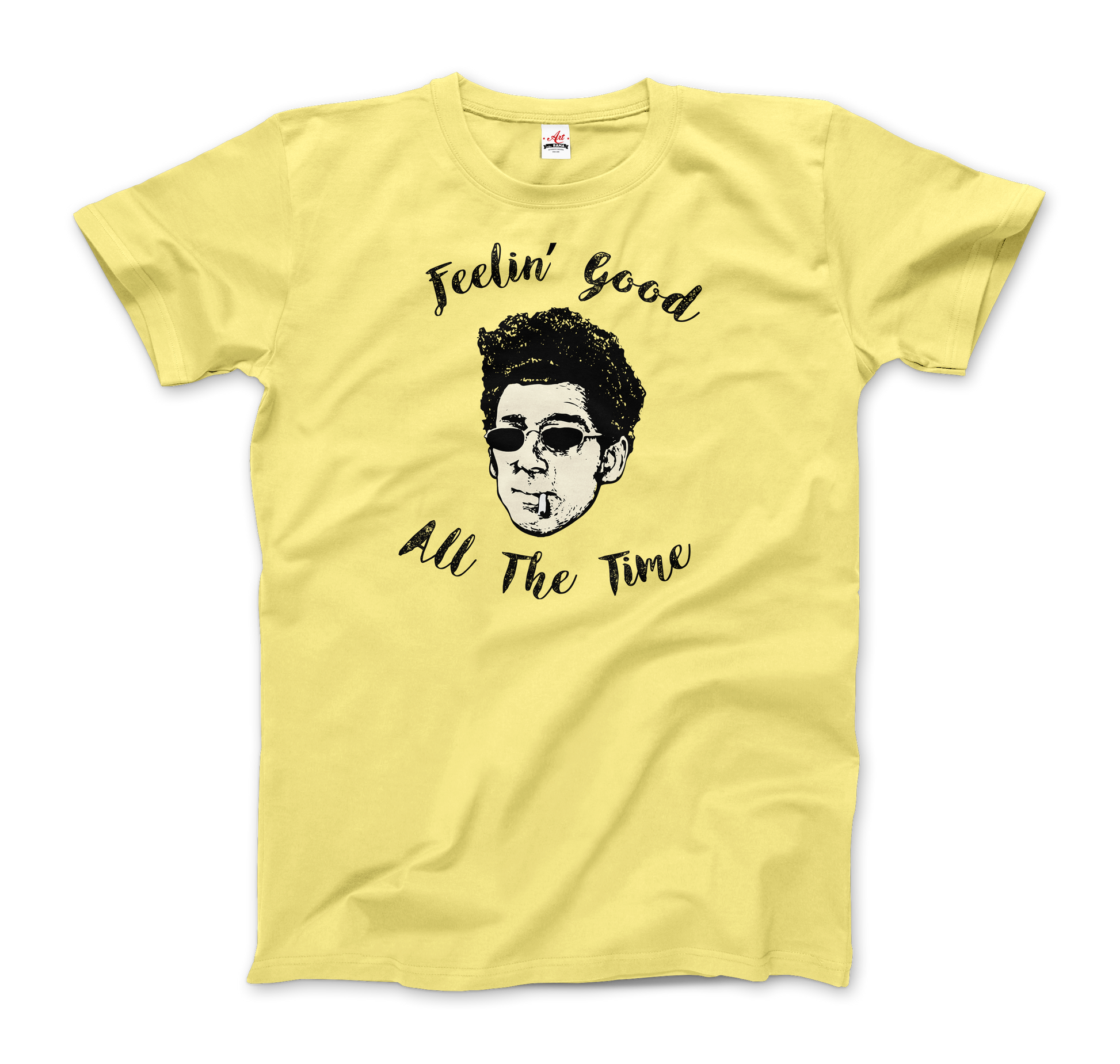 Cosmo Kramer, Feeling Good All the Time, Seinfeld t-shirt by Art-O-Rama Shop