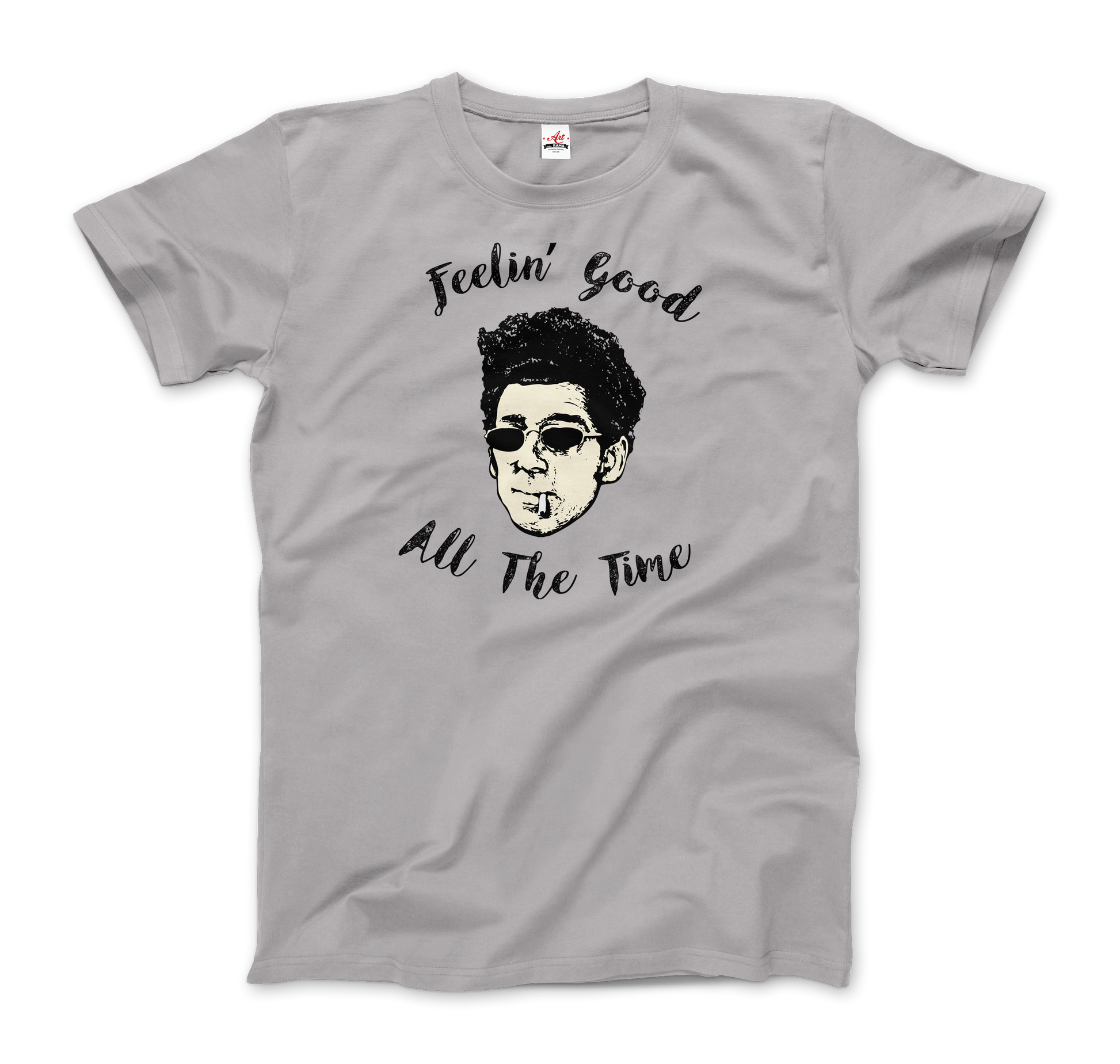 Cosmo Kramer, Feeling Good All the Time, Seinfeld t-shirt by Art-O-Rama Shop
