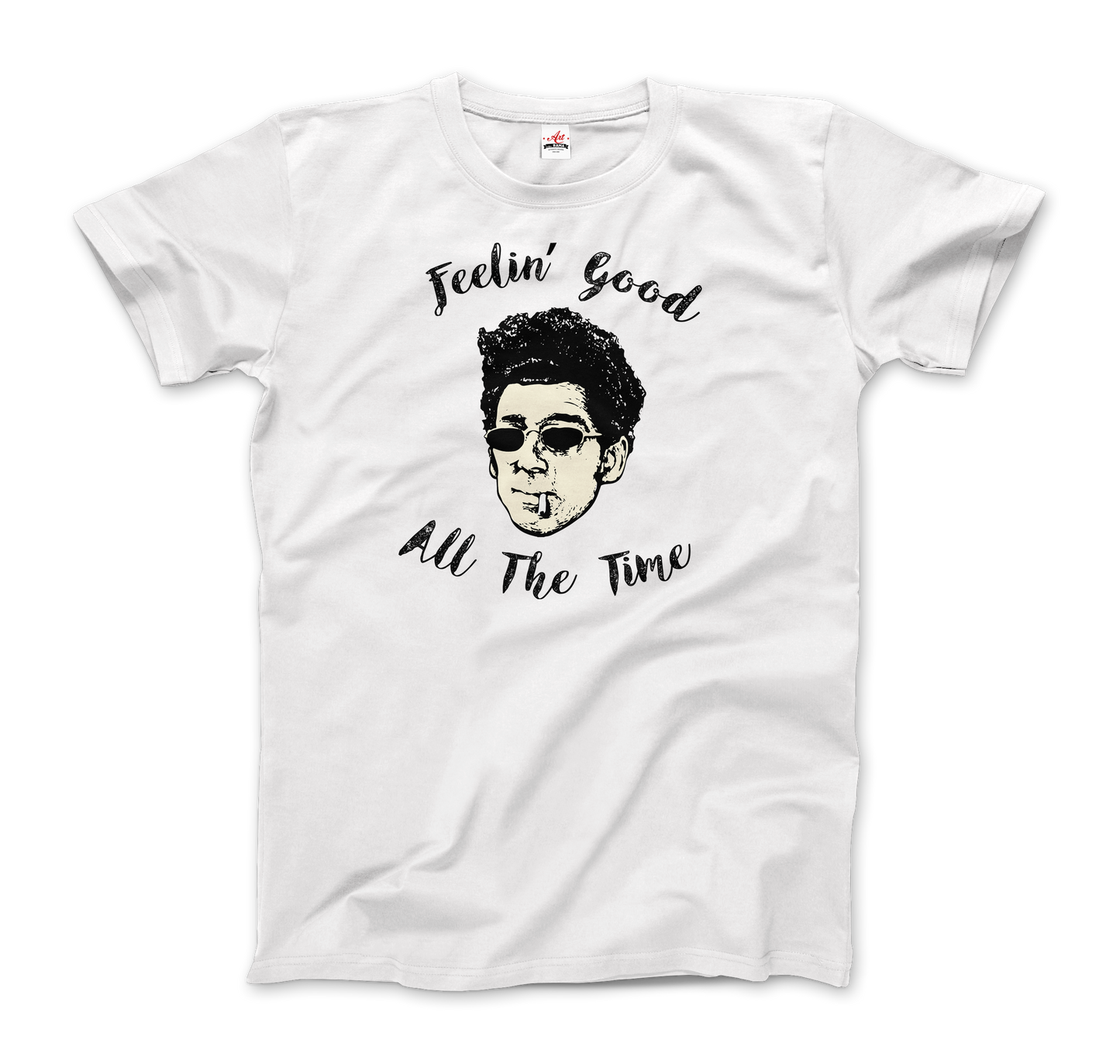 Cosmo Kramer, Feeling Good All the Time, Seinfeld t-shirt by Art-O-Rama Shop