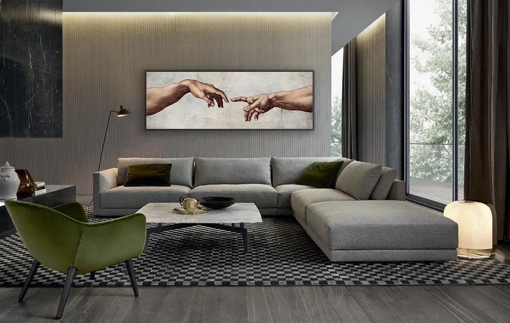 Michaelangelo's " Creation"-Printed Artwork by Gtaart.ca