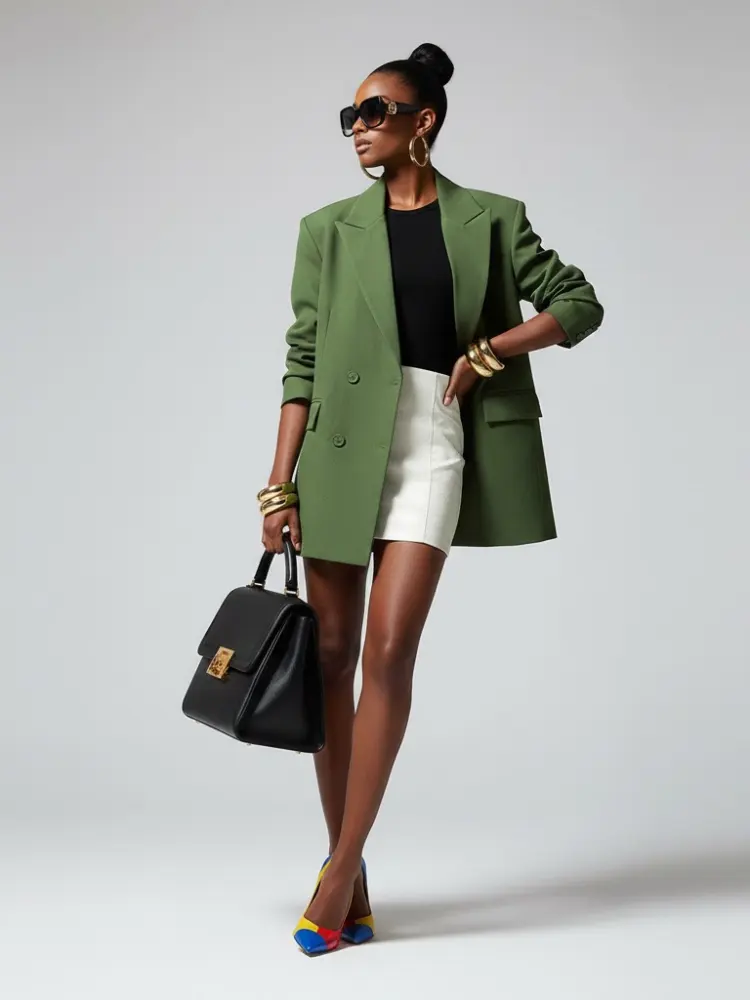 Modernist Blazer Eco Jacket • DUMBO New Collection BYMANYC ® New York by BYMANYC ® New York